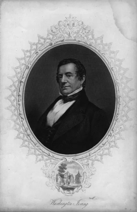 Framed Print : Washington Irving Framed Print : Washington Irving