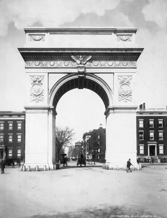 Framed Print : Washington Memorial Arch