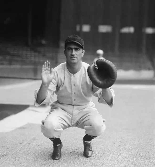Framed Print : Washington Senators Catcher Moe Berg Framed Print : Washington Senators Catcher Moe Berg