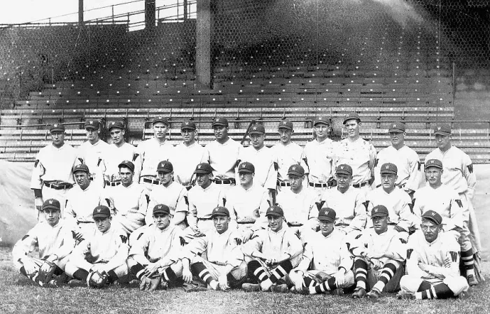 Framed Print : Washington Senators Team Photo Framed Print : Washington Senators Team Photo