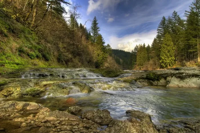 Framed Print : Washougal River, Washington Framed Print : Washougal River, Washington