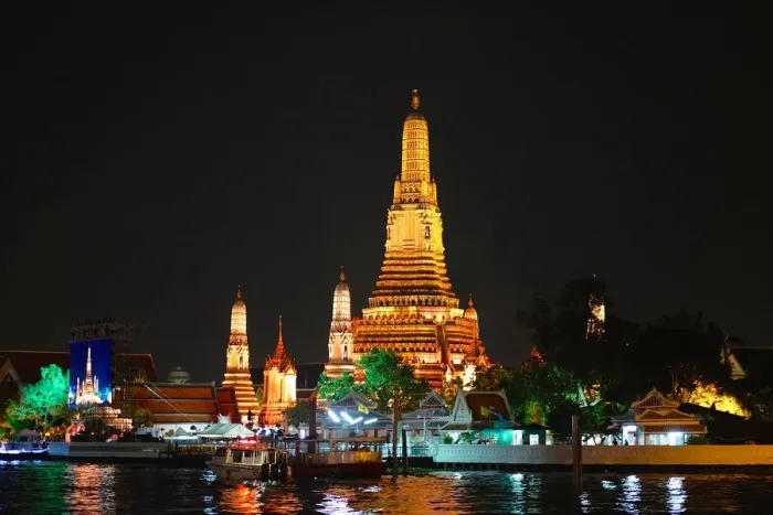 Framed Print : Wat Arun at Night, Bangkok Framed Print : Wat Arun at Night, Bangkok