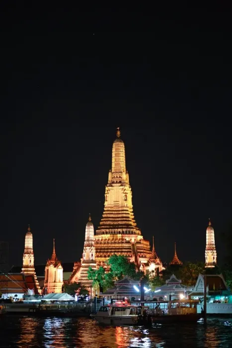 Framed Print : Wat Arun at Night, Bangkok Framed Print : Wat Arun at Night, Bangkok