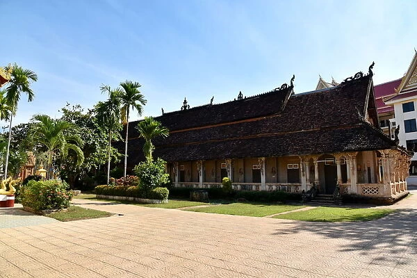 Wat Luang monastery at Pakse Laos