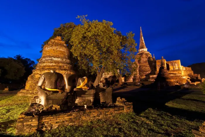 Framed Print : Wat Phra Si Sanphet at night Framed Print : Wat Phra Si Sanphet at night