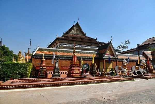 Wat Preah Prom Rath temple Siem Reap Cambodia