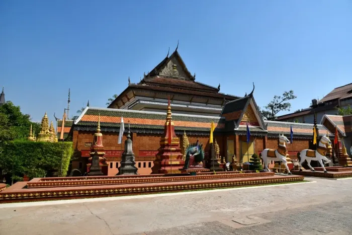 Framed Print : Wat Preah Prom Rath temple Siem Reap Cambodia Framed Print : Wat Preah Prom Rath temple Siem Reap Cambodia
