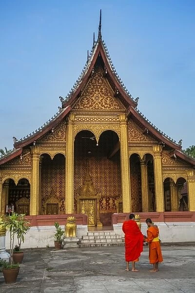 Wat Saen temple or Wat sene in Luang Prabang