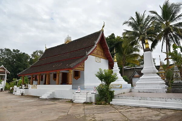 Wat Xangkhong temple at luang prabang Laos Asia