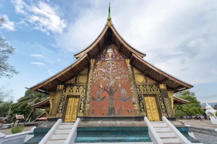 Framed Print : Wat Xieng Thong, Luang Prabang, Laos