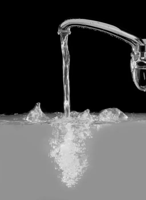 Framed Print : Water From A Faucet Framed Print : Water From A Faucet