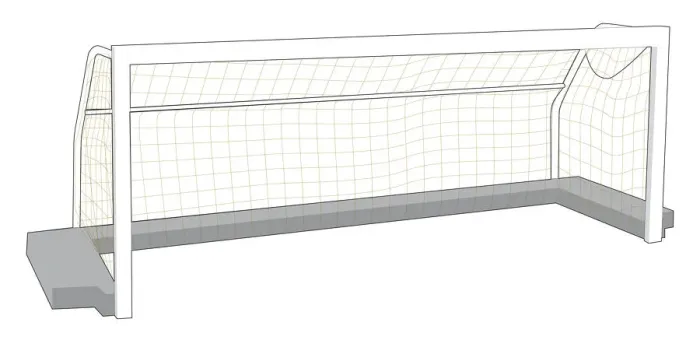 Framed Print : Water polo goal Framed Print : Water polo goal