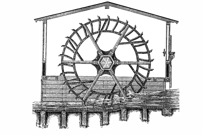 Framed Print : Water Wheel Framed Print : Water Wheel