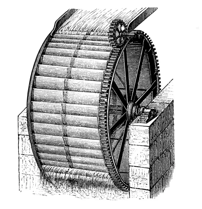 Framed Print : Water Wheel Framed Print : Water Wheel