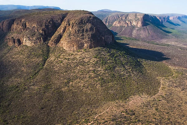 The Waterberg mountain range, Marataba Private Game Reserve, Limpopo, South Africa
