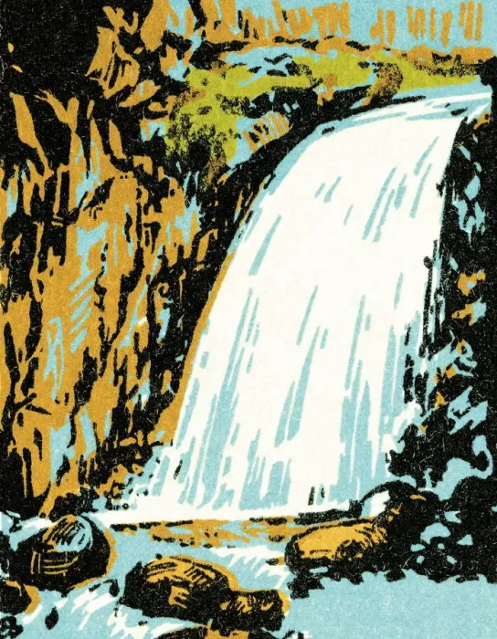 Framed Print : Waterfall. http: / / csaimages.com / images / istockprofile / csa_vector_dsp.jpg Framed Print : Waterfall. http: / / csaimages.com / images / istockprofile / csa_vector_dsp.jpg