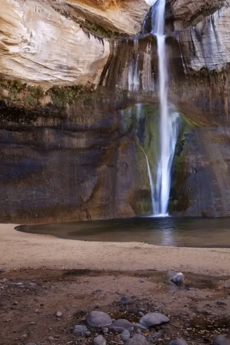 Framed Print : Waterfall Calf Creek Falls, Utah, USA, America Framed Print : Waterfall Calf Creek Falls, Utah, USA, America