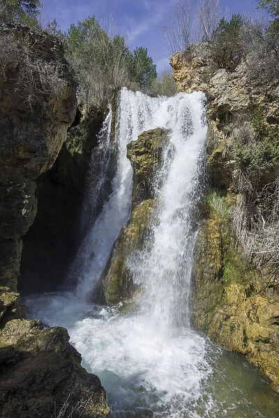 Waterfall, Calomarde, Aragon, Spain