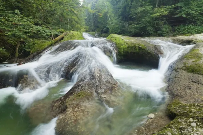 Framed Print : Waterfall on the Eistobel River, near Isny, Allgaeu, Bavaria, Germany Framed Print : Waterfall on the Eistobel River, near Isny, Allgaeu, Bavaria, Germany