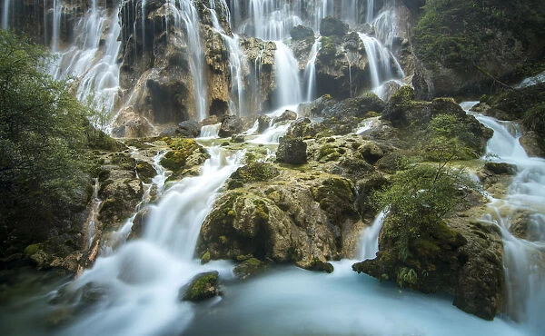 Waterfall in Jiuzhaigou