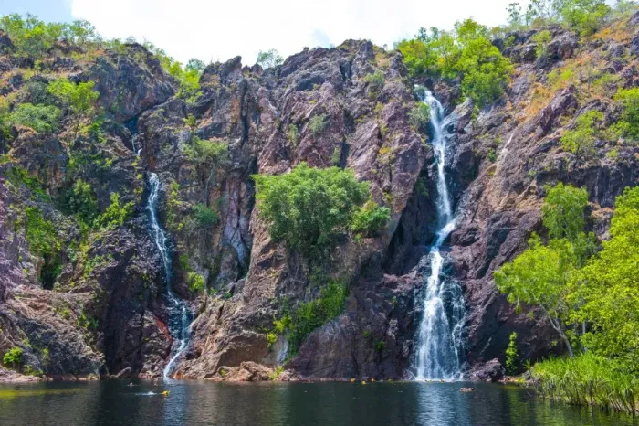 Framed Print : Waterfall in the Litchfield National Park, Northern Territories, Australia