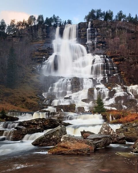 Waterfall near Voss, Norway