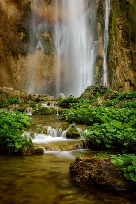 Framed Print : Waterfall at Plitvice Lakes National Park Framed Print : Waterfall at Plitvice Lakes National Park