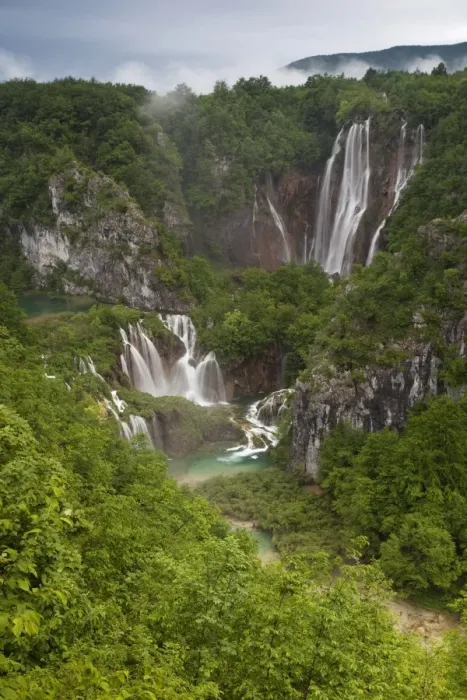 Framed Print : Waterfall, Plitvice Lakes National Park, Croatia, Europe Framed Print : Waterfall, Plitvice Lakes National Park, Croatia, Europe