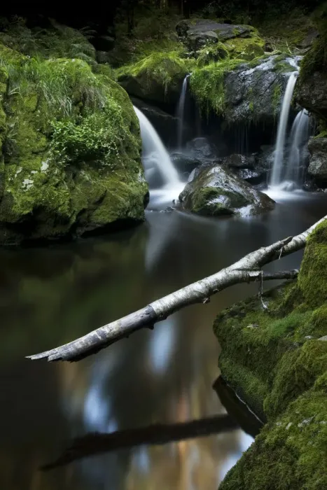 Framed Print : Waterfall in the Steinklamm gorge, Nationalpark Bayrischer Wald National Park Bavarian Forest, Bavaria, Germany, Europe Framed Print : Waterfall in the Steinklamm gorge, Nationalpark Bayrischer Wald National Park Bavarian Forest, Bavaria, Germany, Europe
