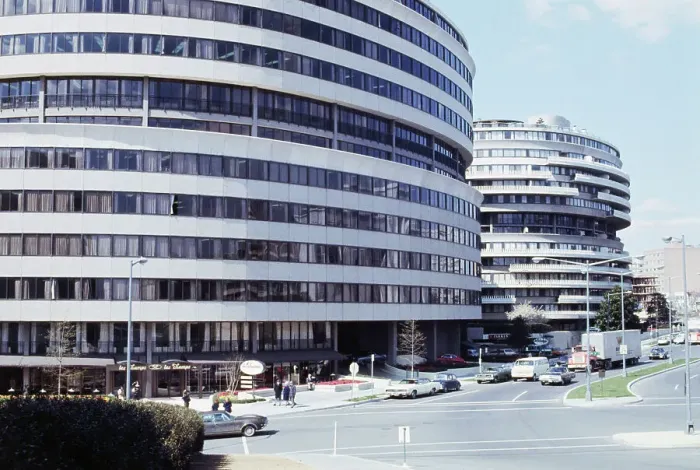 Framed Print : Watergate Apartment Complex Framed Print : Watergate Apartment Complex