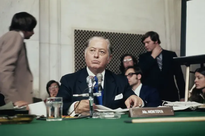 Framed Print : Watergate Committee Meeting Framed Print : Watergate Committee Meeting