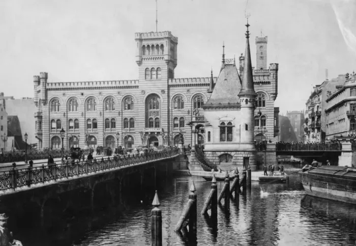 Framed Print : Waterside Building