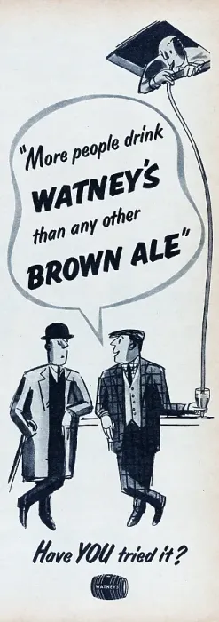 Framed Print : Watney's Brown Ale Framed Print : Watney's Brown Ale