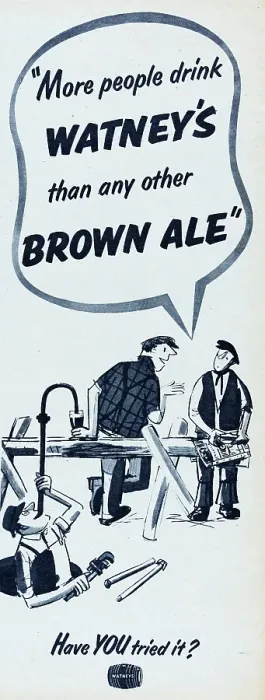 Framed Print : Watney's Brown Ale Framed Print : Watney's Brown Ale