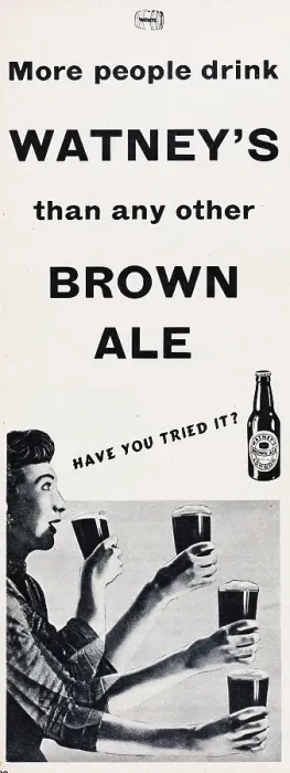 Framed Print : Watney's Brown Ale Framed Print : Watney's Brown Ale