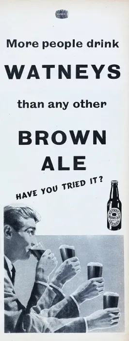 Framed Print : Watney's Brown Ale Framed Print : Watney's Brown Ale
