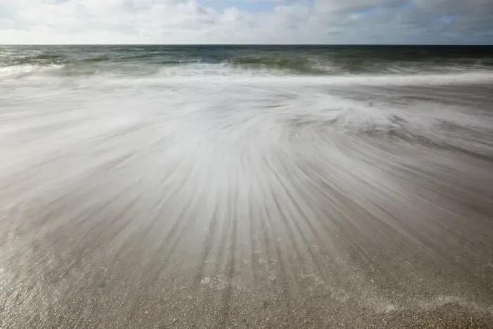 Framed Print : Waves at the beach, Sylt, Schleswig-Holstein, Germany