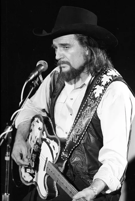Framed Print : Waylon Jennings Performing Framed Print : Waylon Jennings Performing