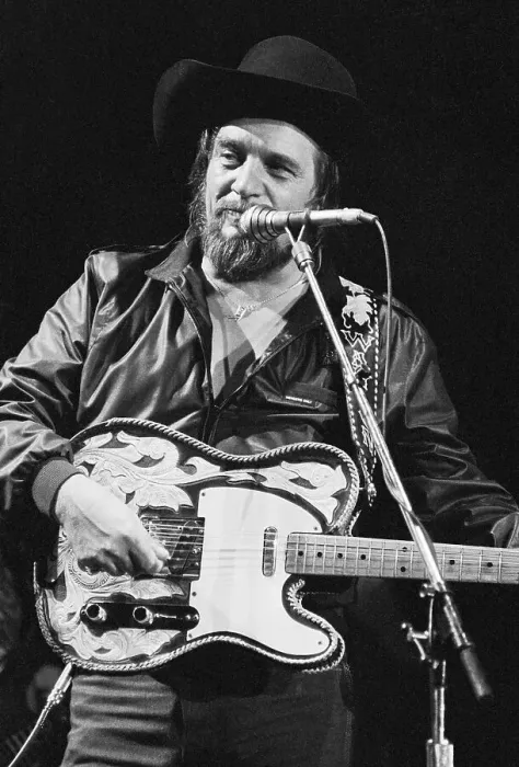 Framed Print : Waylon Jennings Playing The Guitar Framed Print : Waylon Jennings Playing The Guitar