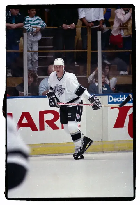 Framed Print : Wayne Gretzky Goes on the Ice Framed Print : Wayne Gretzky Goes on the Ice