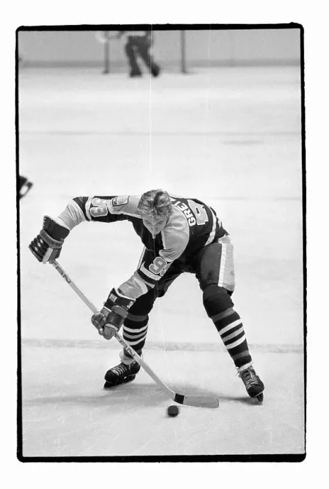 Framed Print : Wayne Gretzky Ready for Game With Rangers Framed Print : Wayne Gretzky Ready for Game With Rangers