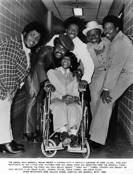Framed Print : WDIA Goodwill Revue Backstage