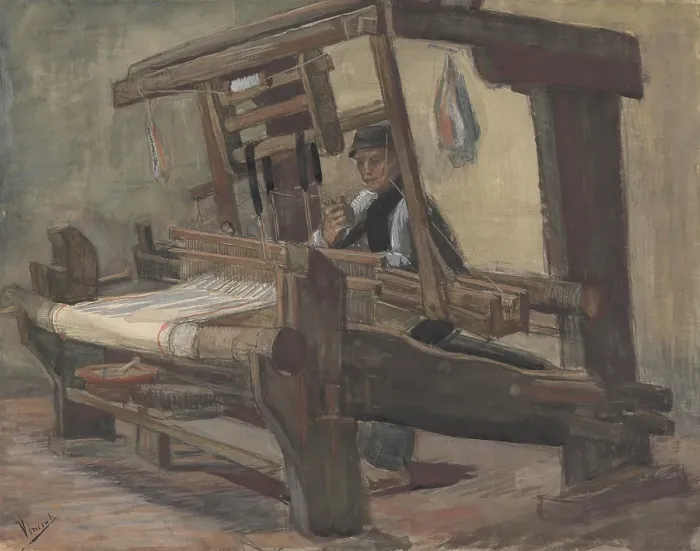 Framed Print : Weaver. Found in the Collection of Van Gogh Museum, Amsterdam Framed Print : Weaver. Found in the Collection of Van Gogh Museum, Amsterdam