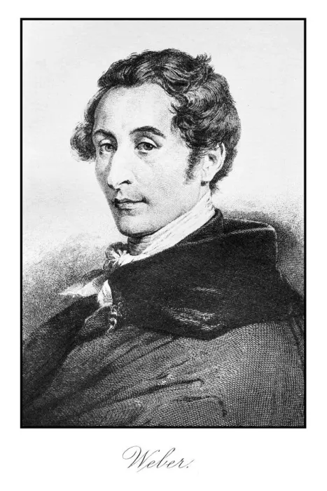 Framed Print : Weber engraving Framed Print : Weber engraving