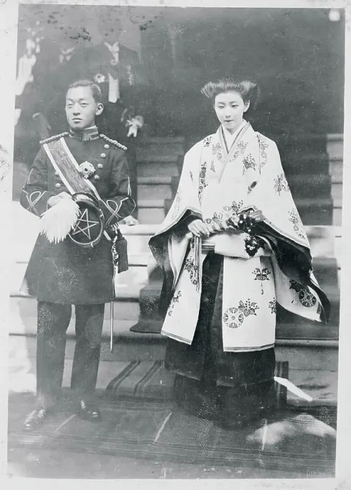 Framed Print : Wedding of Marquis Kuni and Kazuko Shimazu Framed Print : Wedding of Marquis Kuni and Kazuko Shimazu