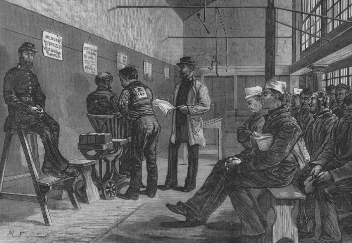 Framed Print : Weighing Prisoners Framed Print : Weighing Prisoners