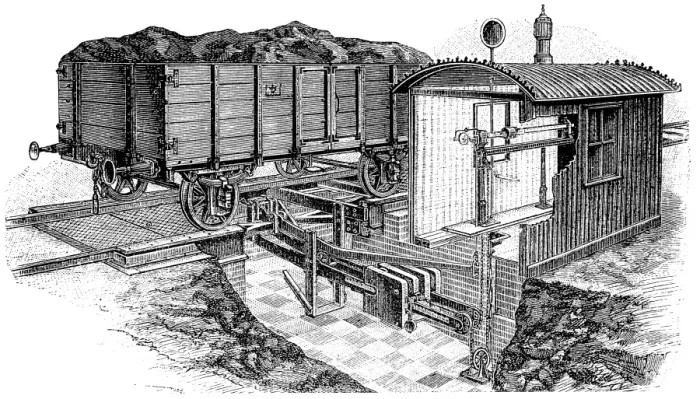 Framed Print : Weighting train Framed Print : Weighting train