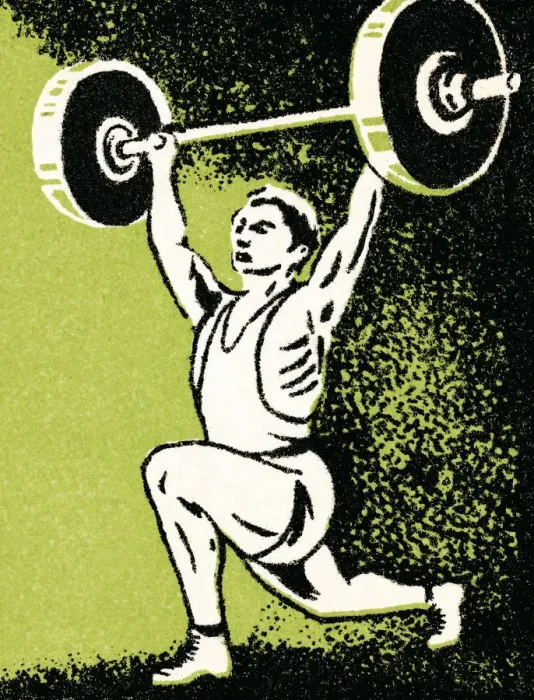 Framed Print : Weightlifter Framed Print : Weightlifter
