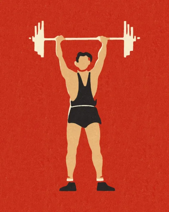 Framed Print : Weightlifter Framed Print : Weightlifter