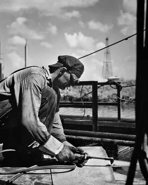 Framed Print : The Welder Welds Framed Print : The Welder Welds